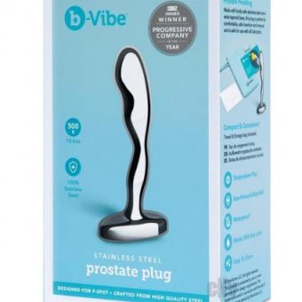 B Vibe Stainless Steel Prostate Plug