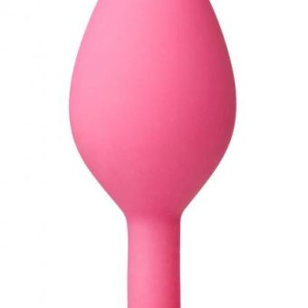 Platinum Silicone The Minis Spade Butt Plug Pink Medium