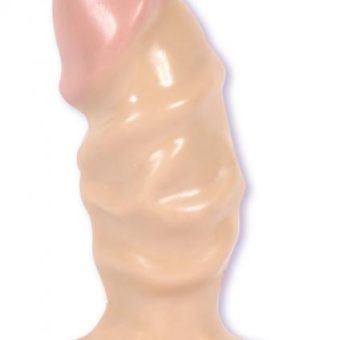 Raging Hard Ons Butt Plug Large 4.5 Inch - Beige