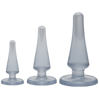 Crystal Jellies Anal Trainer Kit Clear