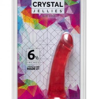 Crystal Jellies Slim Dong 6.5 Pink