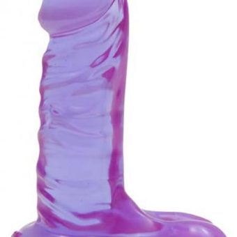 Crystal Jellie Ballsy C*ck 7in - Purple