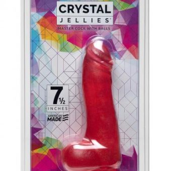 Crystal Jellies Master Cock 7.5 Pink
