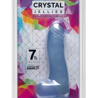 Crystal Jellies Master Cock 7.5 Clear