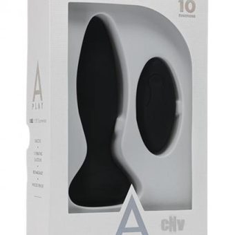 A-play Vibe Exper Plug W/remote Blk