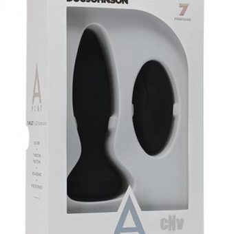 A-play Thrust Advent Plug W/remote Blk