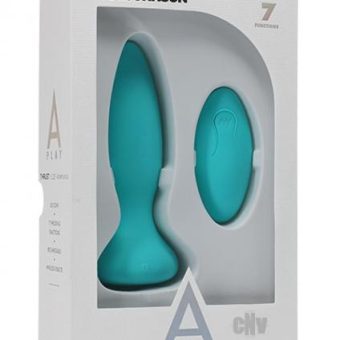 A-play Thrust Advent Plug W/remote Teal
