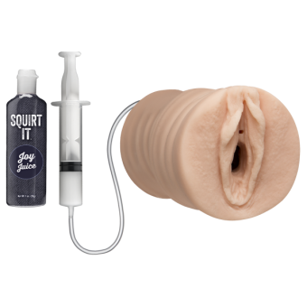 Squirt It Squirting Pussy Vanilla Beige Stroker