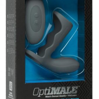 Optimale Vibe Cock Cage W/ Remote Slate