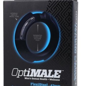 Optimale Flexisteel Cockring 43mm Black