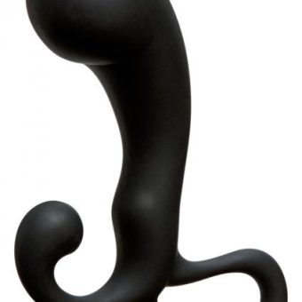 Optimale Silicone P-Massager Black