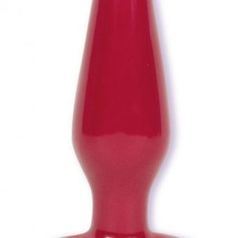 Red Boy Medium Butt Plug - Red
