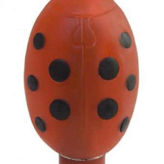Love Bug Ticklers Lady Bug Waterproof Clitoral Massager Red