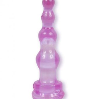 Spectragels Anal Toys Beaded Vibrator Purple
