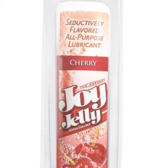 Joy Jelly Flavored Water Based Lubricant Cherry 4 Ounce
