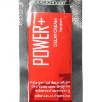 Power Plus Delay Cream For Men Foil Packs 48 Pieces Bulk
