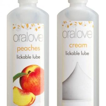 Oralove Delicious Duo Lickable Peaches And Cream Lubes