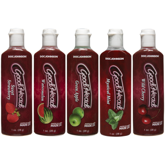 Goodhead Oral Delight Gel Assorted Flavors 5 Pack 1oz