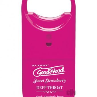 Goodhead Deep Throat To Go Strawberry Spray