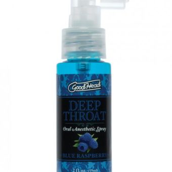 Goodhead Deep Throat Spray Blue Raspberry 2 fl oz