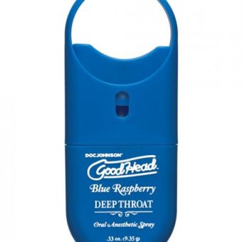 Goodhead Deep Throat Spray To Go Blue Raspberry .33oz