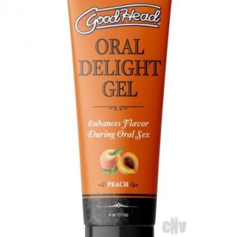 Goodhead Oral Delight Peach 4oz Bulk