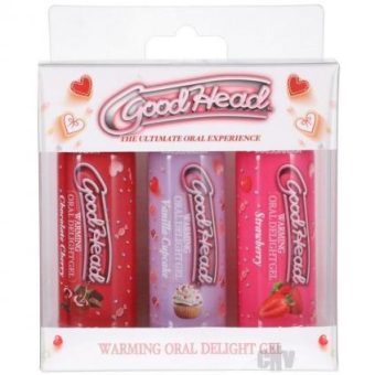 Goodhead Warming Gel Asst 3pk