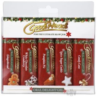 Goodhead Oral Delight Gel Holiday 5pk