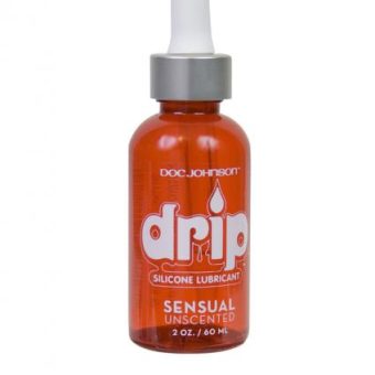 Drip Sensual Silicone Based Lubricant Unscented 2 Ounce