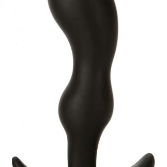 Mood Naughty 2 Silicone Anal Plug Large Black