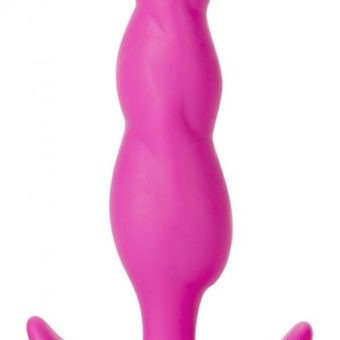 Mood Naughty 3 Anal Plug Silicone Pink 3.5 Inch