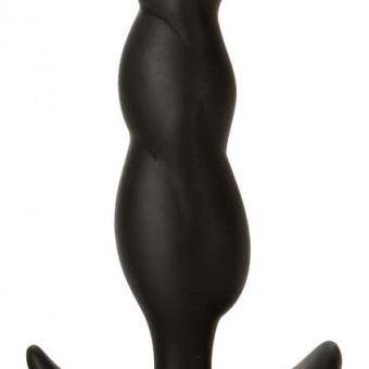 Mood Naughty 3 Anal Plug Silicone Black 4.5 Inch
