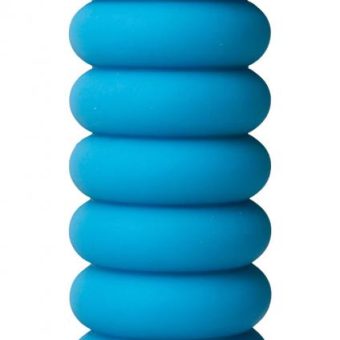 Mood Thrill Triple Texture Masturbator Blue