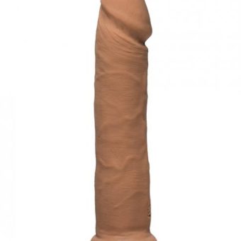 The D Realistic D 8 inches Dildo Ultraskyn Tan