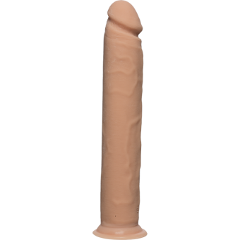 The D Realistic D 12 inches Ultraskyn Beige Dildo