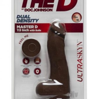 The Master D W/balls 7.5 Chocolate