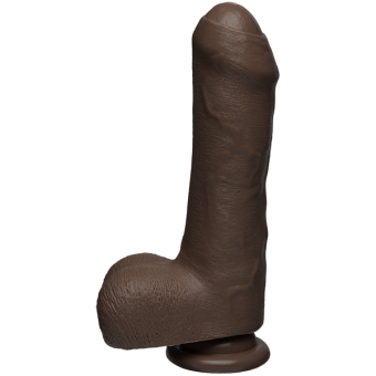The D Uncut D 7" With Balls Firmskyn - Brown
