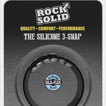 Rock Solid The Silicone 3 Snap Black