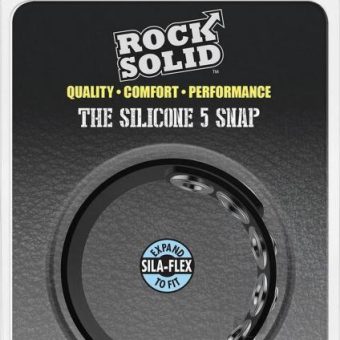 Rock Solid The Silicone 5 Snap Black