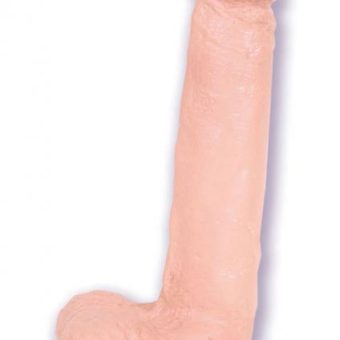 The Naturals Cock With Balls 8 Inch Flesh