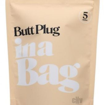 In A Bag Anal Plug 5in Black