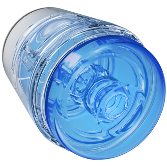 Main Squeeze Pop Off Optix Crystal Blue Compact Stroker