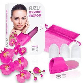 Fuzu Fingertip Massager Neon Pink
