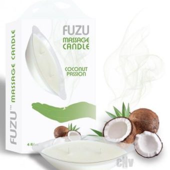 Fuzu Massage Candle Coconut Passion 4oz