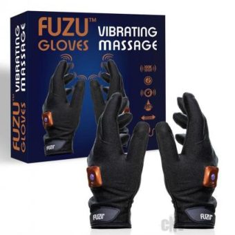 Fuzu Recharge Massage Gloves Black