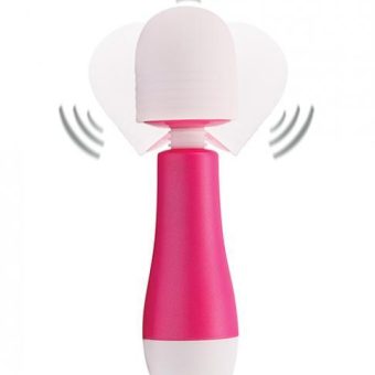 Fuzu Mini Rechargeable Travel Size Wand Pink