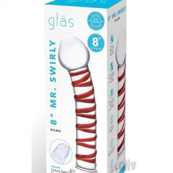Mr Swirly Dildo 8 Clr/red