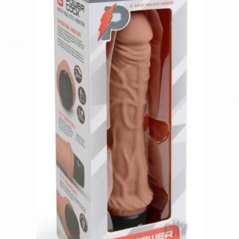 Pc Girthy Realistic Vibrator 8 Mocha
