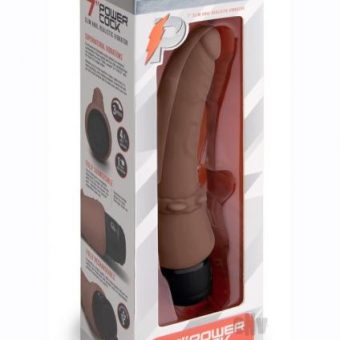 Pc Slim Anal Realistic Vibe 7 Dk Brown