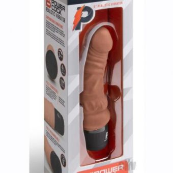 Pc Realistic Vibrator 6 Mocha